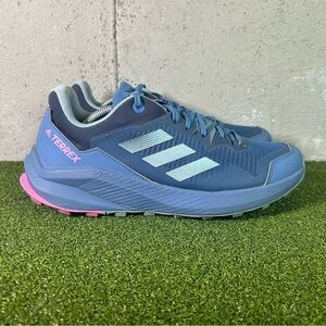 Adidas Terrex Trailrider Low Blue GW5554 Hiking Shoes Women’s 8